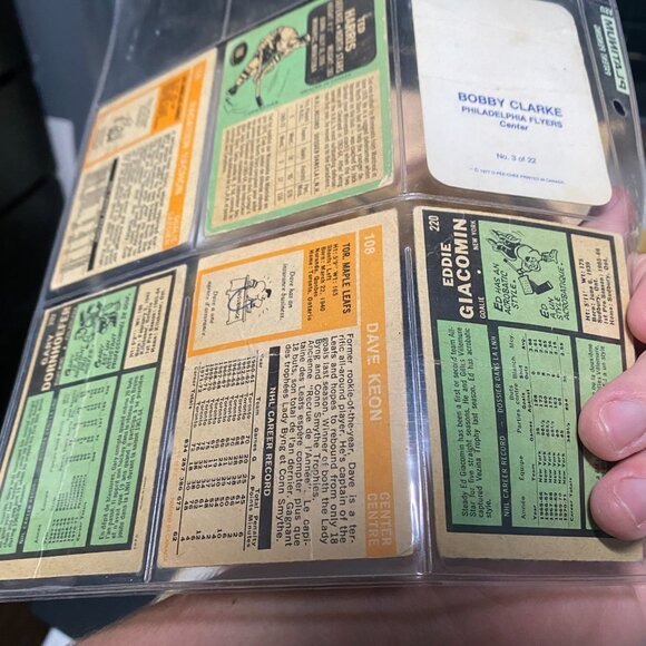 Vintage Sports Card Binder Lot - Michael Jordan Ken Griffey NBA NHL MLB Trading - Picture 16 of 16